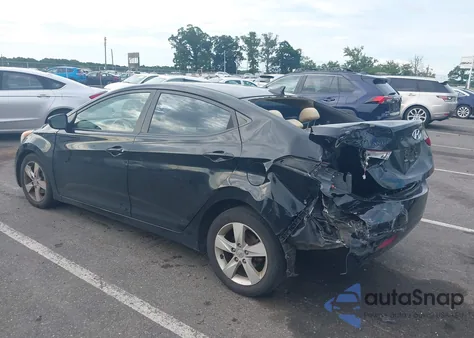 2011 Hyundai Elantra Gls (Ulsan Plant) из США, поврежденный, VIN KMHDH4AE1BU105794